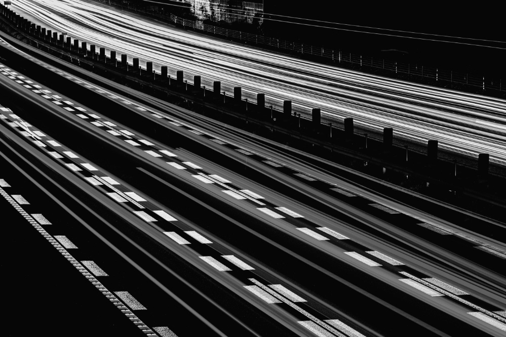 オーナメント「高速道路の夜景」